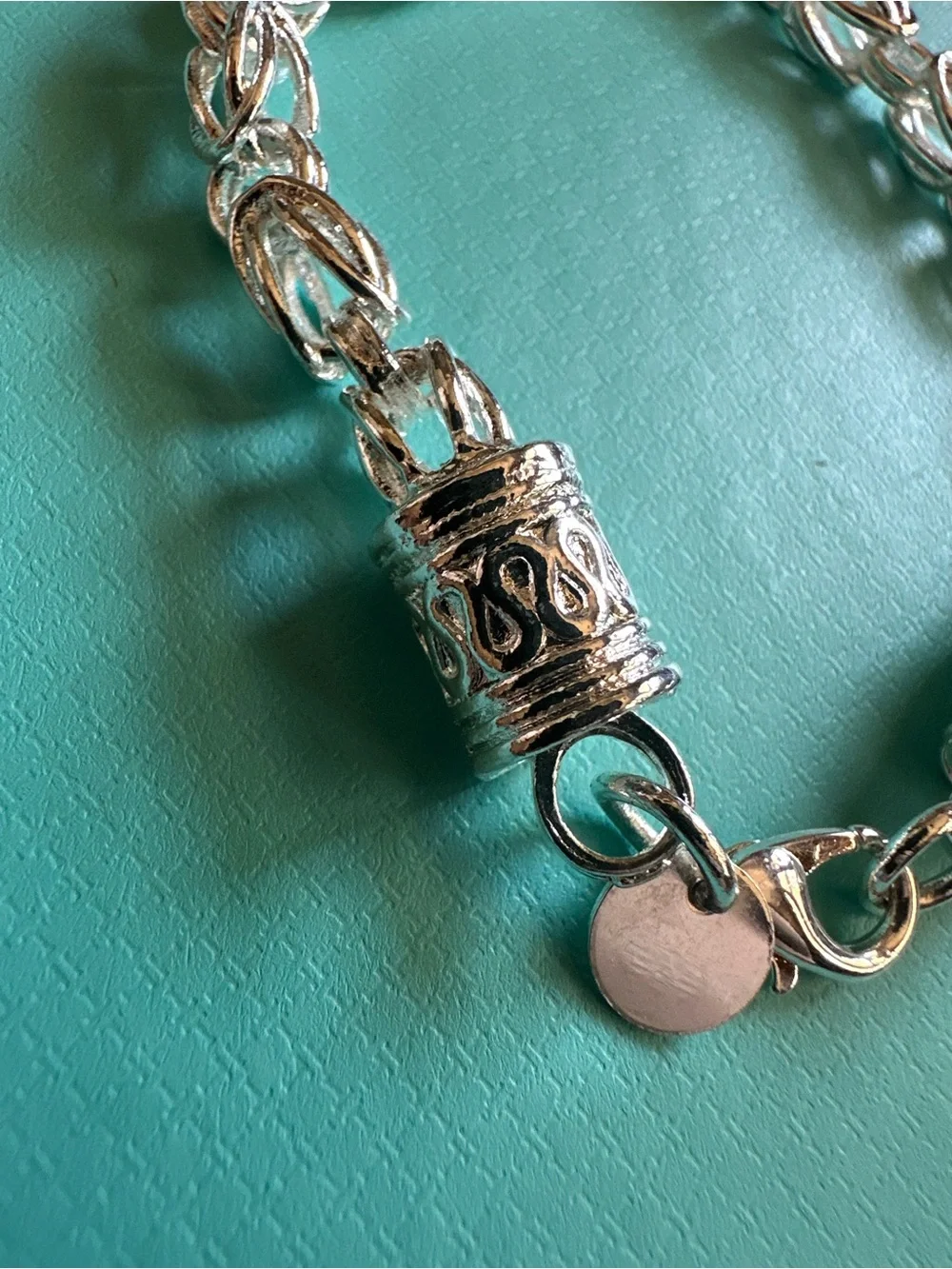 Vintage Stackable Byzantine Link Bracelet